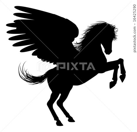 Hind Legs Pegasus Silhouette 16425290