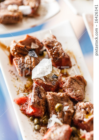 meat on the catering table 16426341