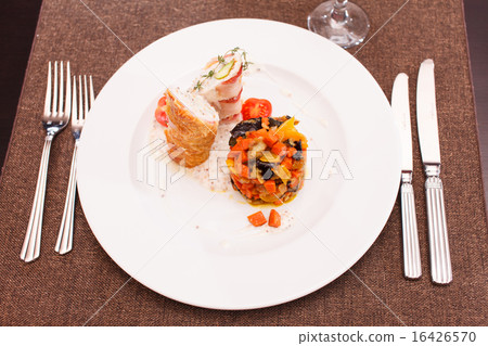 chicken with salad chicken with salad 16426570