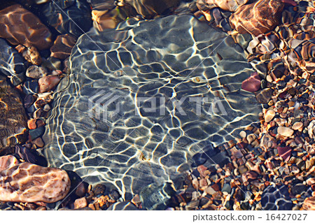 texture transparent clear waters of the sea lake 16427027