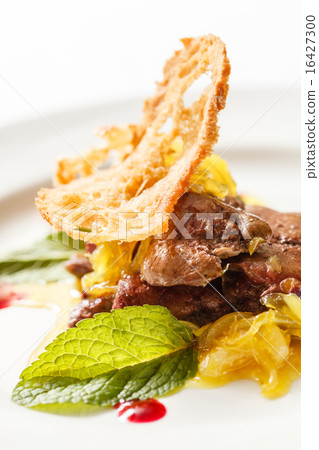 foie gras with sauce foie gras with sauce 16427300