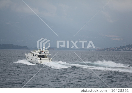 yacht on the sea in the port yacht on the sea in the port 16428261