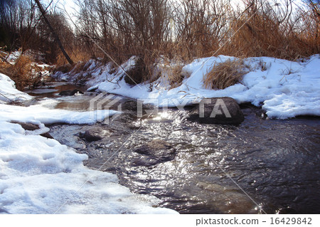 Spring creek ice water Spring creek ice water 16429842