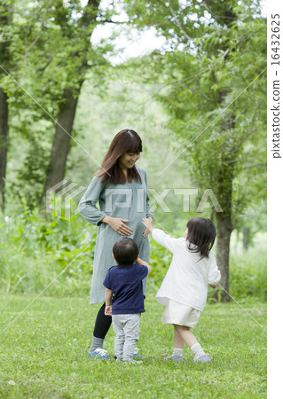 家庭孕婦 16432625