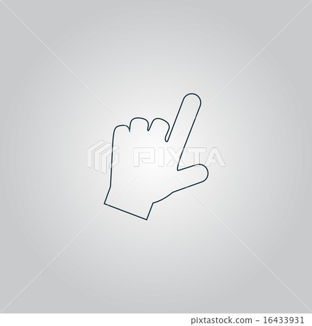 Mouse hand  cursor vector illustration 16433931