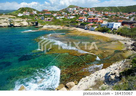 Scenic landscape of the coast of Sardinia 16435067