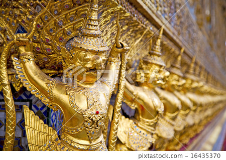 demon in the temple bangkok asia   16435370