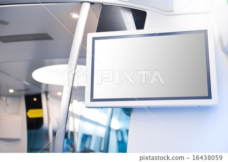 LCD Screen announcement on public transportation 16438059