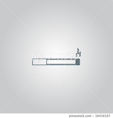 smoking symbol on gray background smoking symbol on gray background 16438167