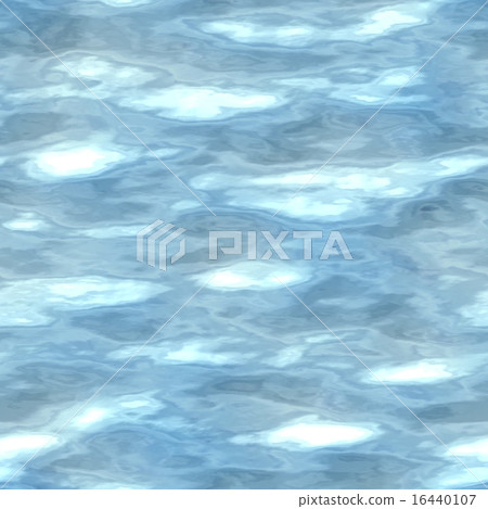 Water surface texure with waves illustration. - Stock Illustration ...