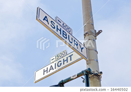 Haight-Ashbury street sign in San Francisco, USA Haight-Ashbury street sign in San Francisco, USA 16440502