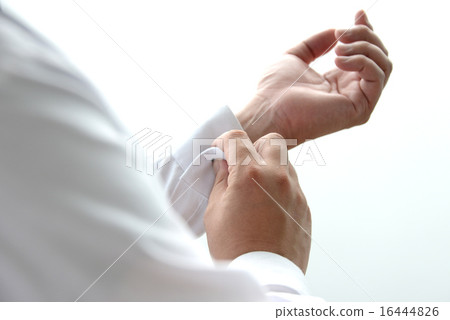 Clothes changing businessman 16444826