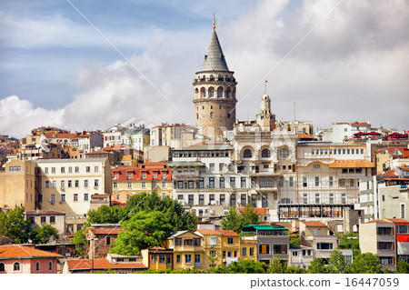 Istanbul Cityscape and Galata Tower 16447059