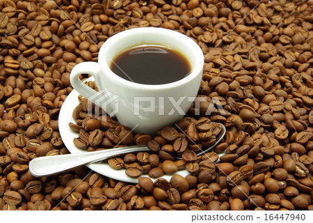 cup with coffee 16447940