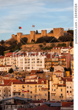 City of Lisbon at Sunset in Portugal City of Lisbon at Sunset in Portugal 16449384