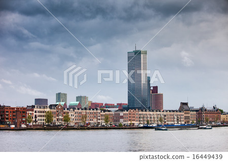 City of Rotterdam in Netherlands 16449439