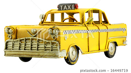 Vintage toy taxi 16449719