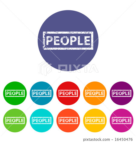 People flat icon People flat icon 16450476