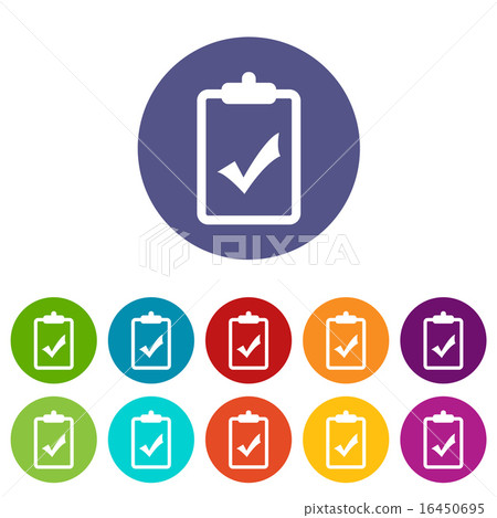 Performed flat icon 16450695