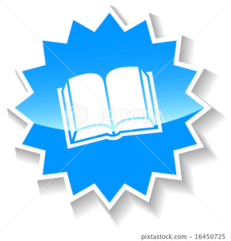 Book blue icon - Stock Illustration [16450725] - PIXTA