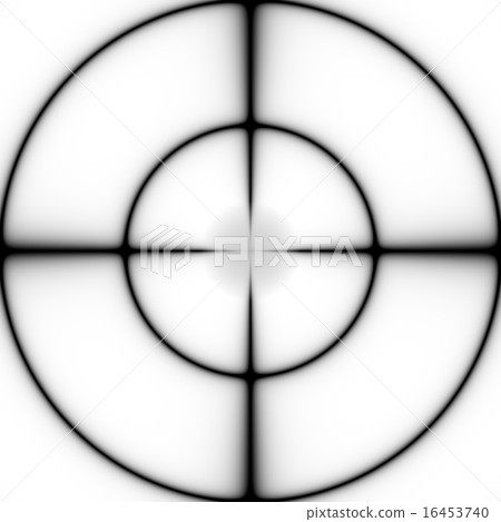 Target, regular halftone curtain pattern Target, regular halftone curtain pattern 16453740
