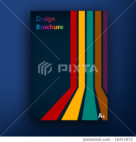 Vector brochure  booklet cover design templates collection 16453872