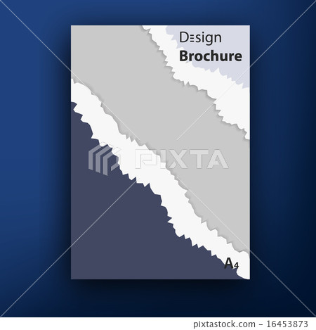 Vector brochure  booklet cover design templates collection 16453873