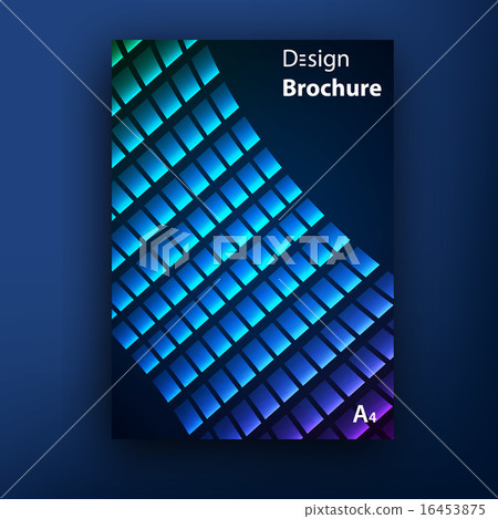 Vector brochure   booklet cover design templates collection 16453875