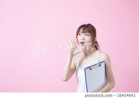 健身（粉色背） 16454641