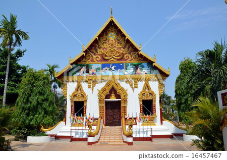 Buddhist temple in Pakse city in Laos 16457467