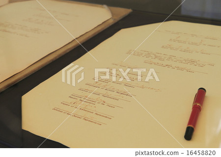 Surrender document of Japan 16458820