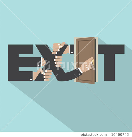 Exit Typography Design Exit Typography Design 16460743
