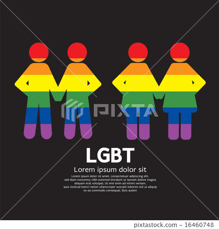 LGBT Couple Symbol LGBT Couple Symbol 16460748