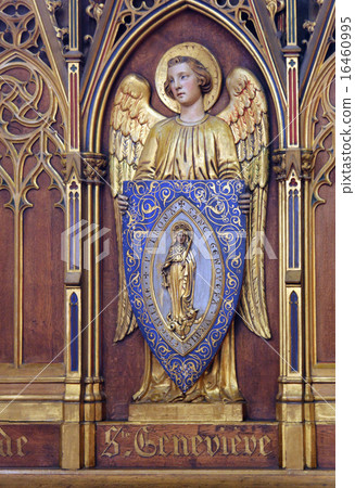 Saint Genevieve, St Etienne du Mont Church, Paris 16460995