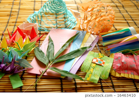 Seven ornaments of Tanabata 16463410