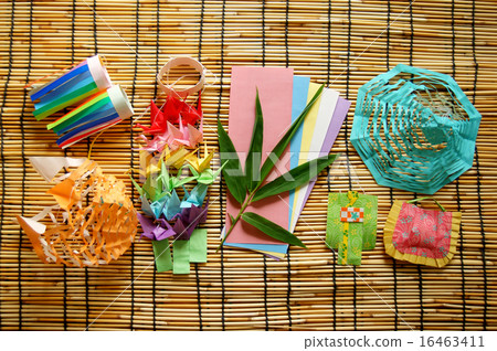 Seven ornaments of Tanabata 16463411