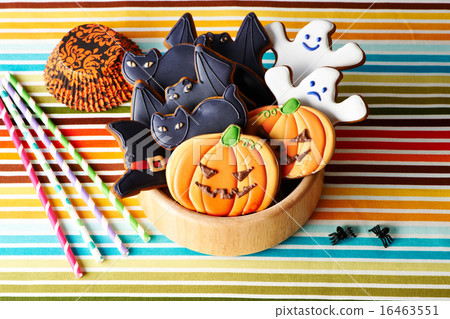Halloween homemade gingerbread cookies Halloween homemade gingerbread cookies 16463551
