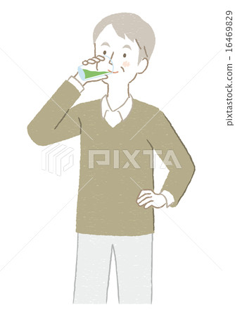 Male drinking illustrations 16469829