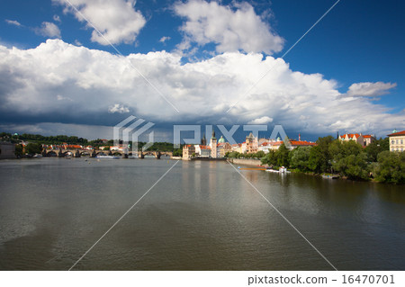 Before heavy storm in Prague 16470701