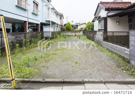 Clear land effectively used for parking lot Clear land effectively used for parking lot 16471718