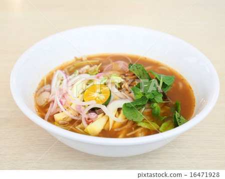 Malaysian food Penang laxa 16471928