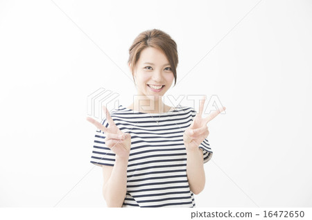 做手勢的女人（雙片） 16472650