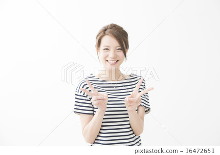 做手勢的女人（雙片） 16472651