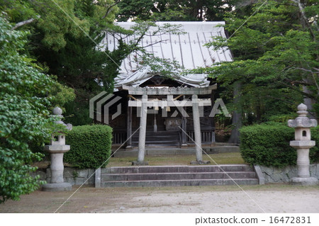 山口縣山口市的富山神社 山口縣山口市的富山神社 16472831