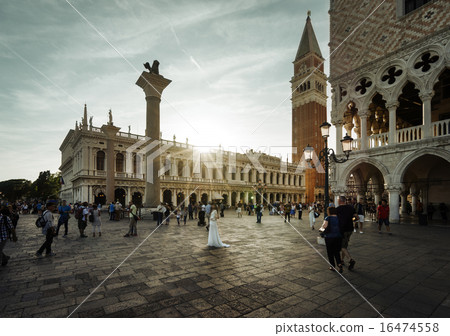 San Marco in sunset time, Venice, Italy 16474558