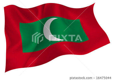 馬爾代夫國旗 16475044