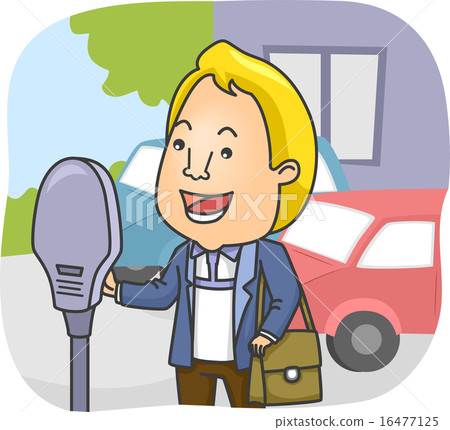Man Parking Fee Man Parking Fee 16477125