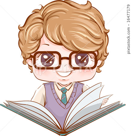 Kid Boy Book Student 16477179