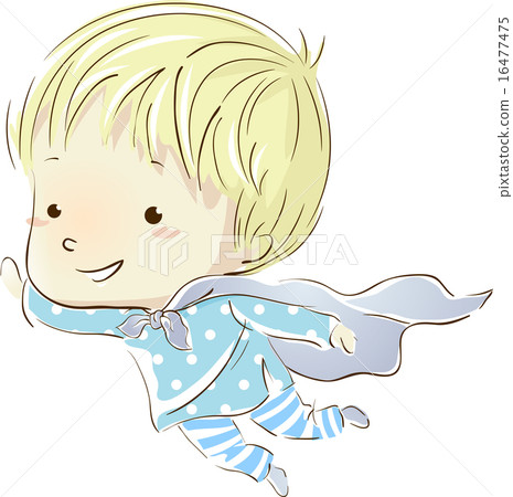 Kid Boy Fly Pajama - Stock Illustration [16477475] - PIXTA