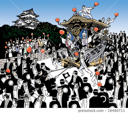 Danjiri Festival _ Printmaking Danjiri Festival _ Printmaking 16480711